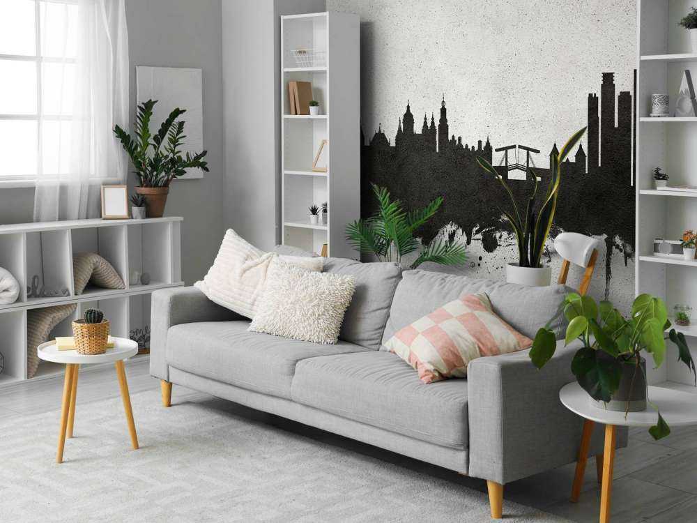 Akvarel skyline, Amsterdam