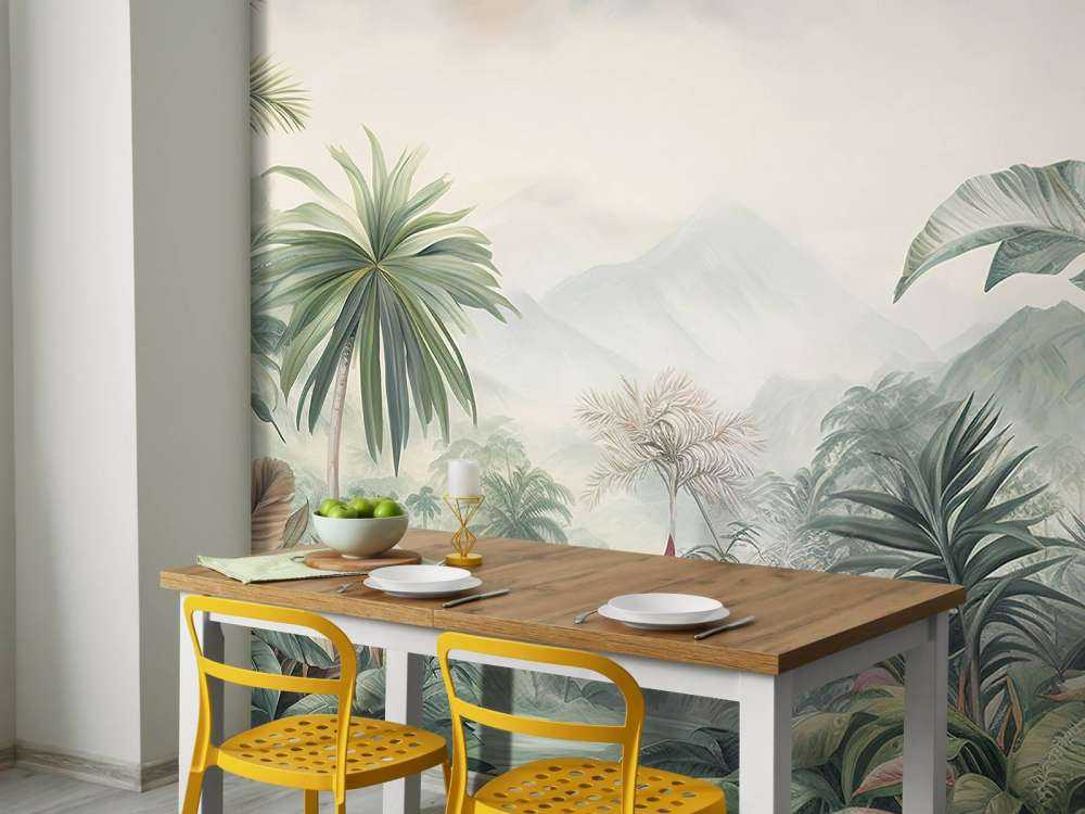 Pastel Tropisk Panorama
