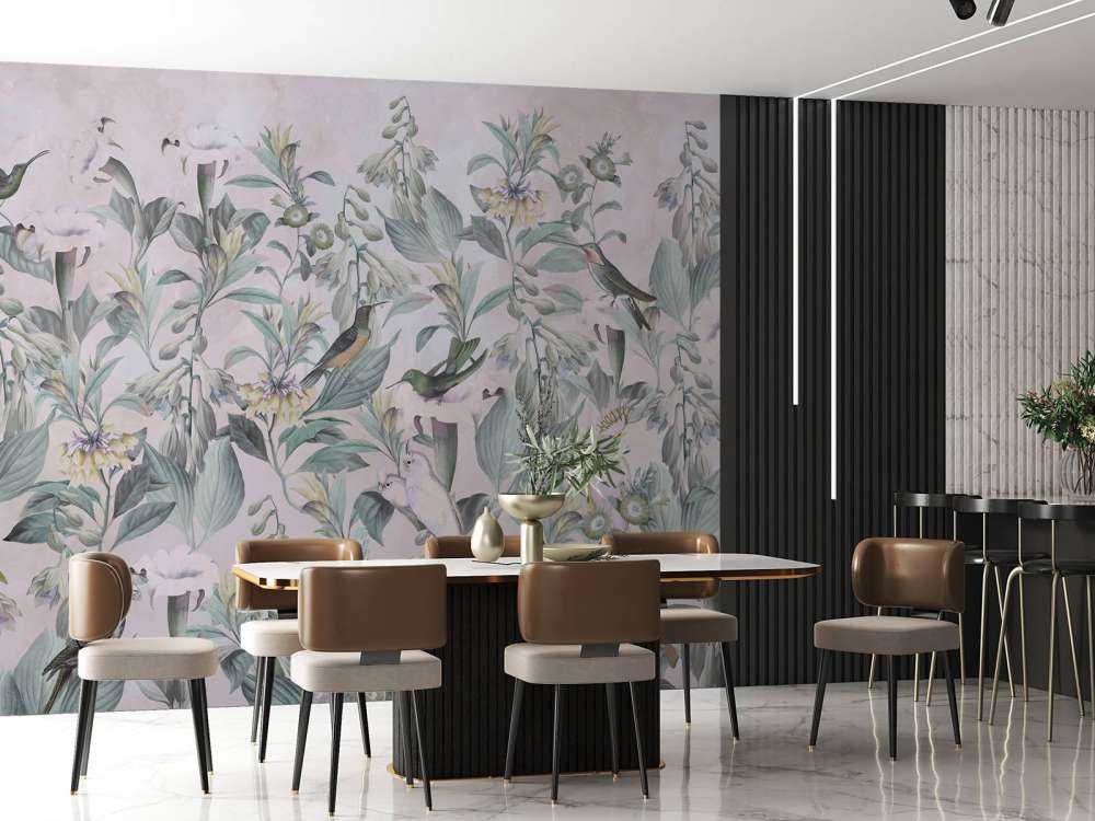 Eterisk Fuglesang Blomst - Dæmpet Elegance