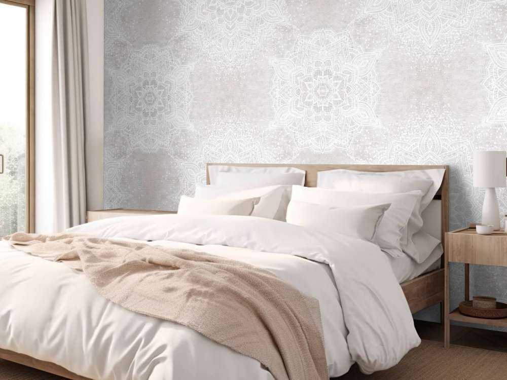 Ibiza vintage mandala_neutral grå