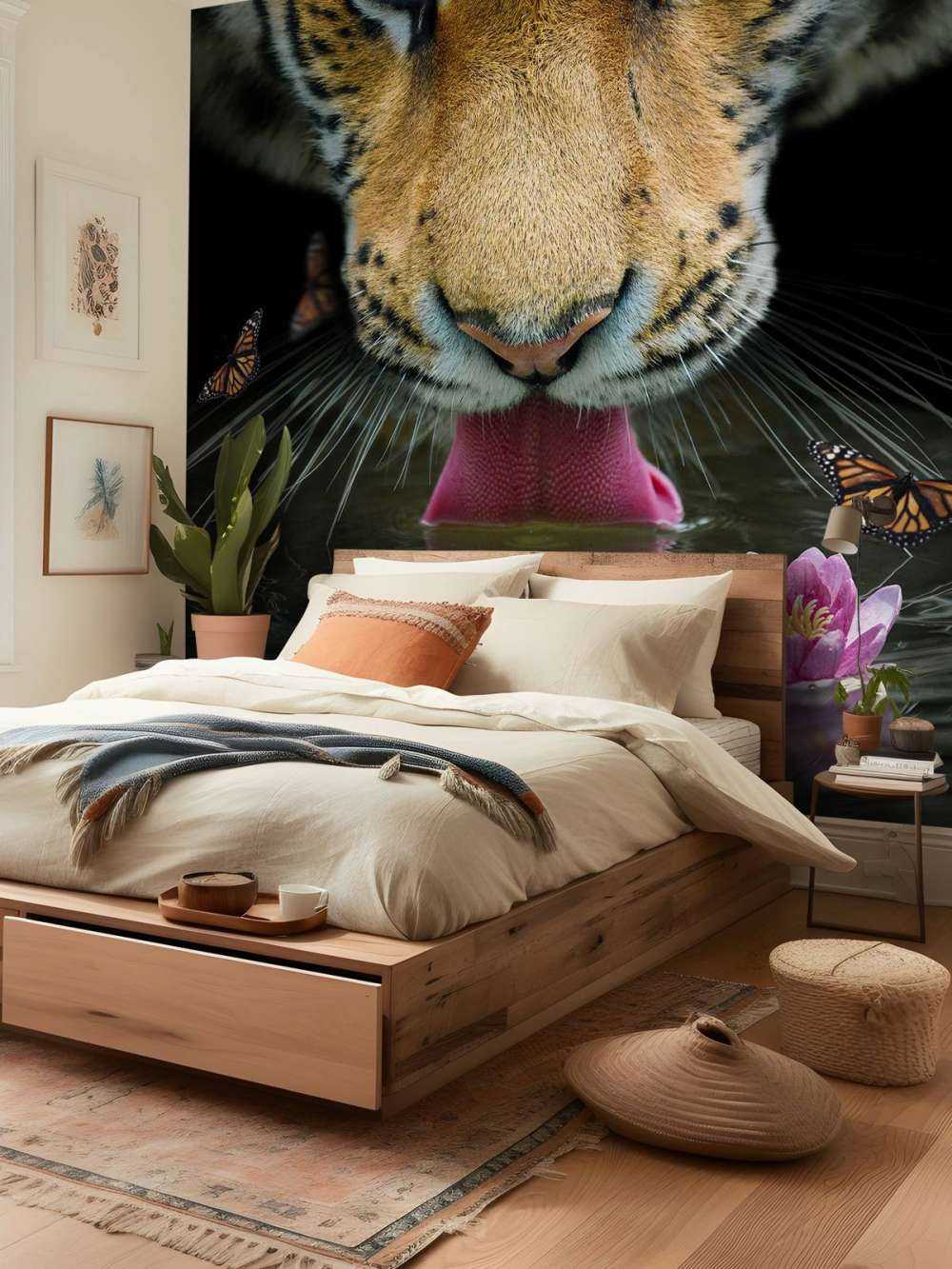 Portræt af jungletiger