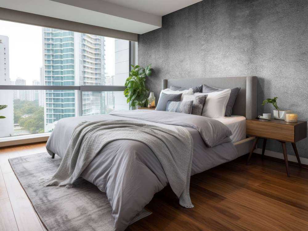 Detaljeret grå beton