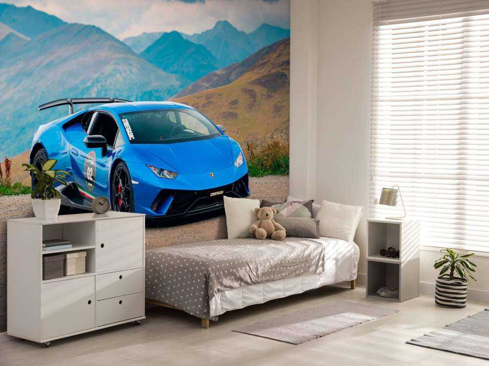 Lamborghini Huracán STO i bjergene