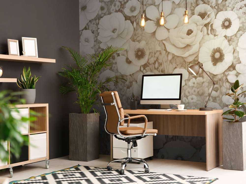 Poppy Tale Monokrom Gul