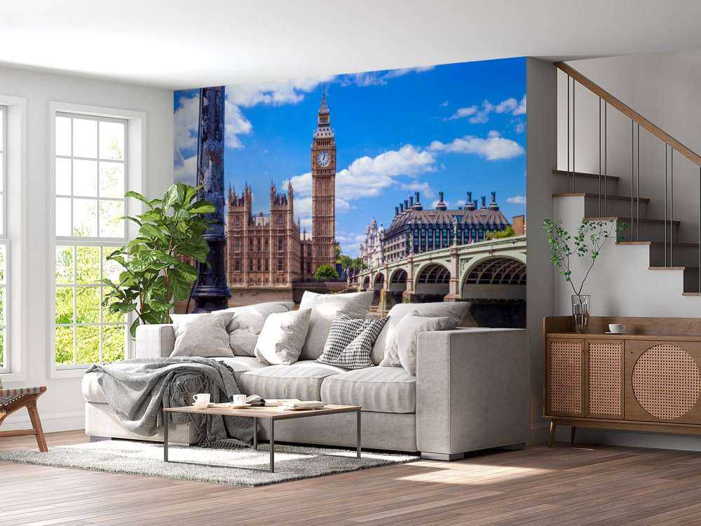 Lyserøde roser i London