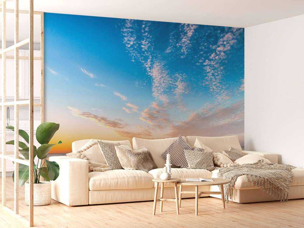 Solopgang på stranden