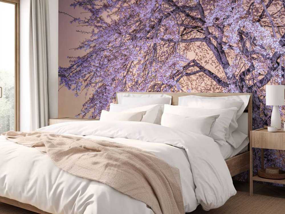 Blomstrer ved solnedgang