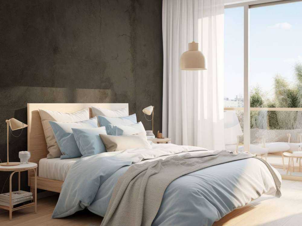 Brun beton af fyrretræ