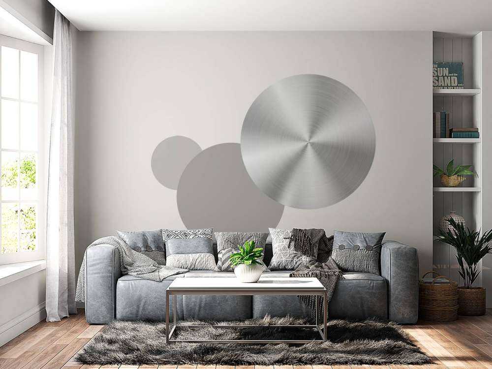 Radial metalstruktur