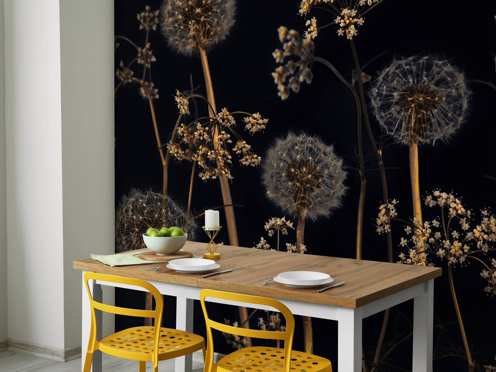 Engblomst - Fototapet, image size:1600x1200