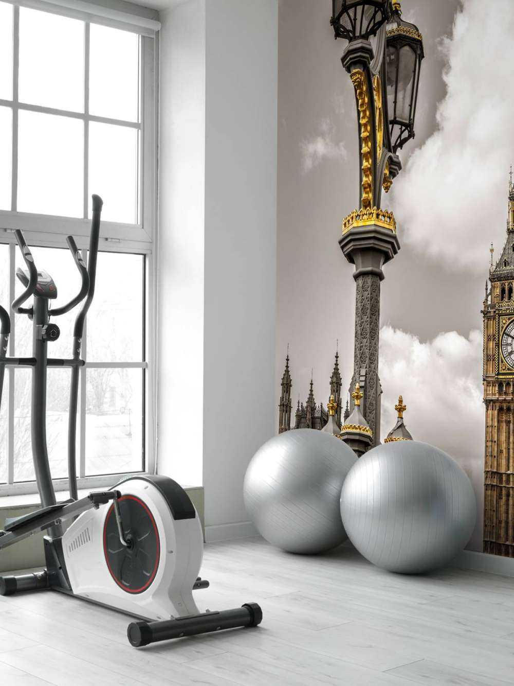 Gadelampe ved Big Ben