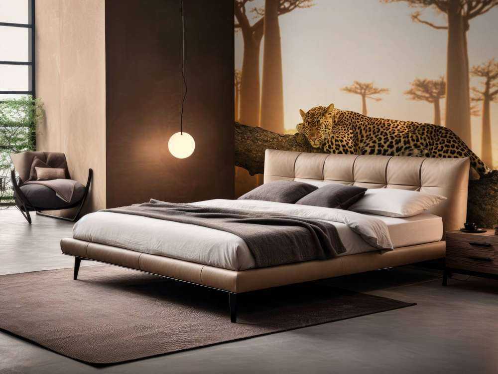 Sovende leopard