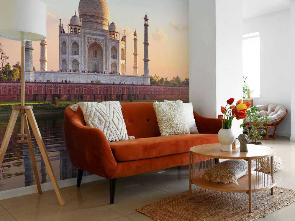 Taj Mahal om morgenen