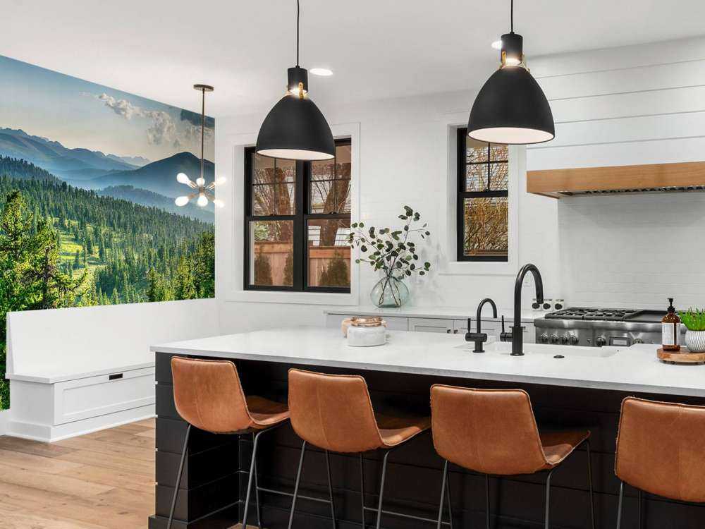 Solnedgang i Ergaki Nationalpark