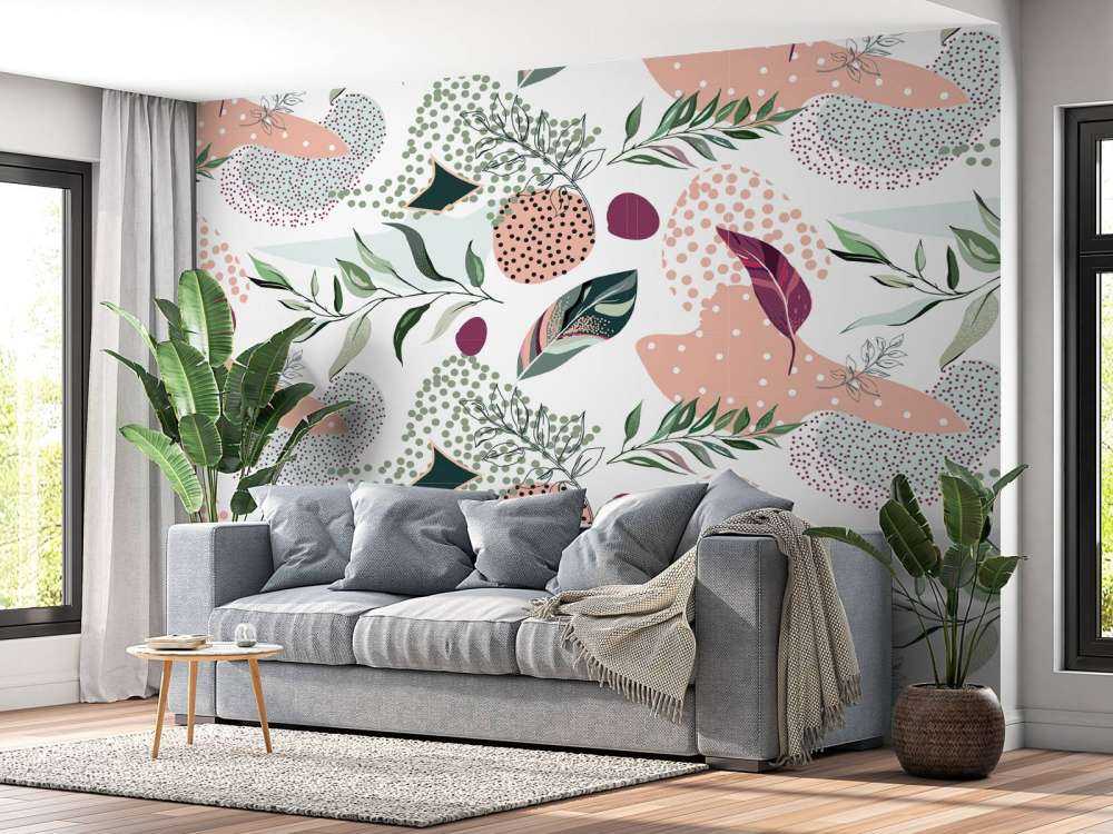 Lyserøde blomster