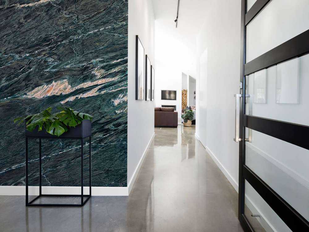 Marmor med bølget struktur