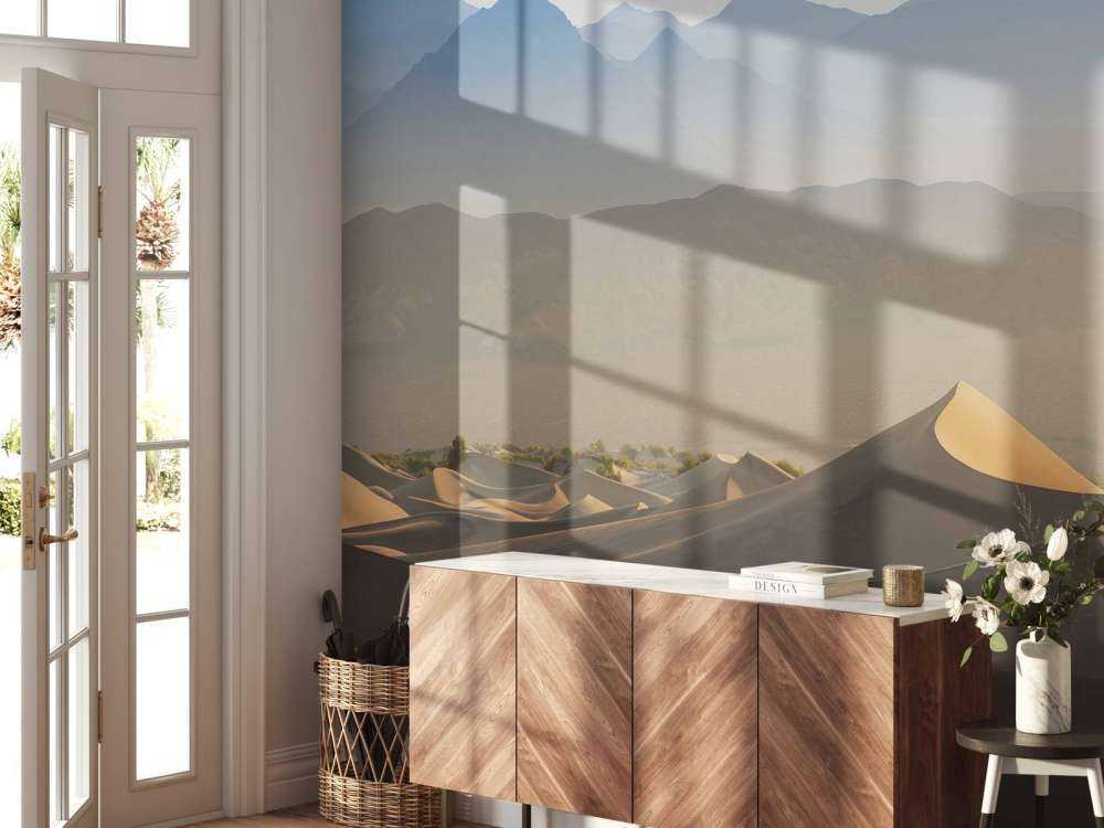 Solopgang i Death Valley