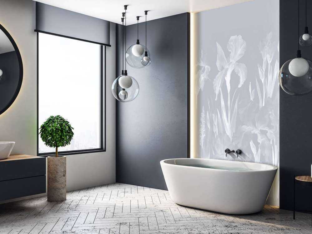 Glad vår dyp lavendel