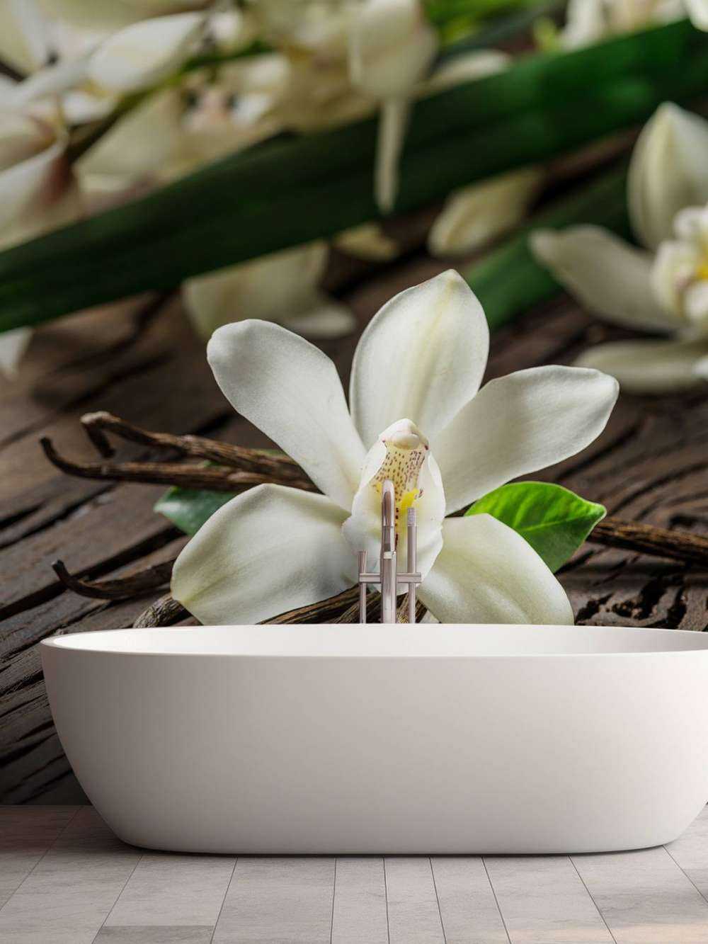 Blomst og vaniljestenger