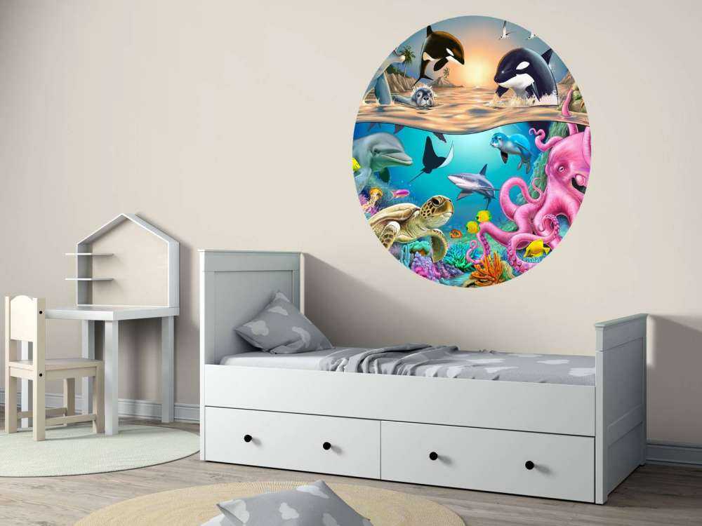 Under and over the sea