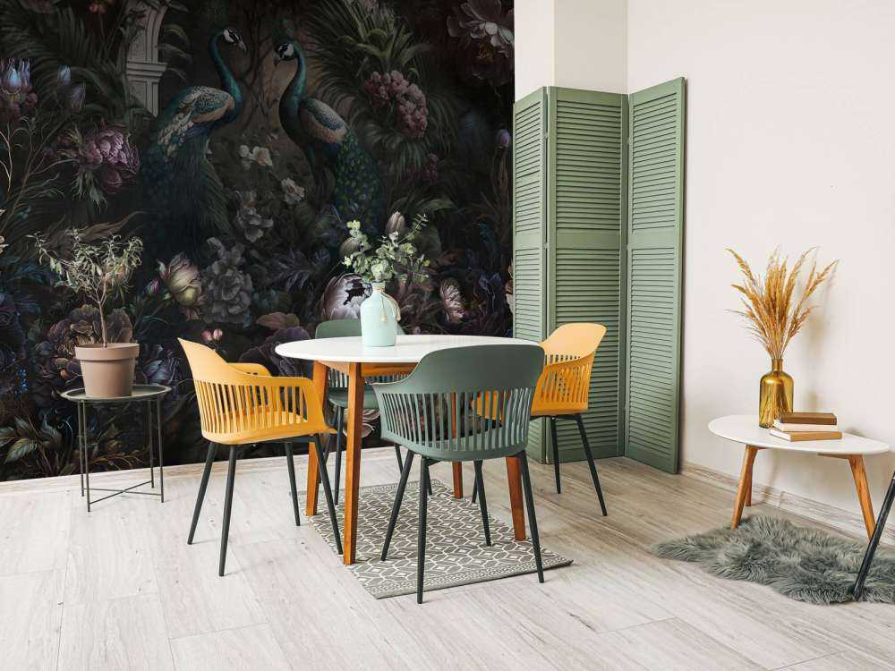 Påfuglvisking i Den Mørke Hagen