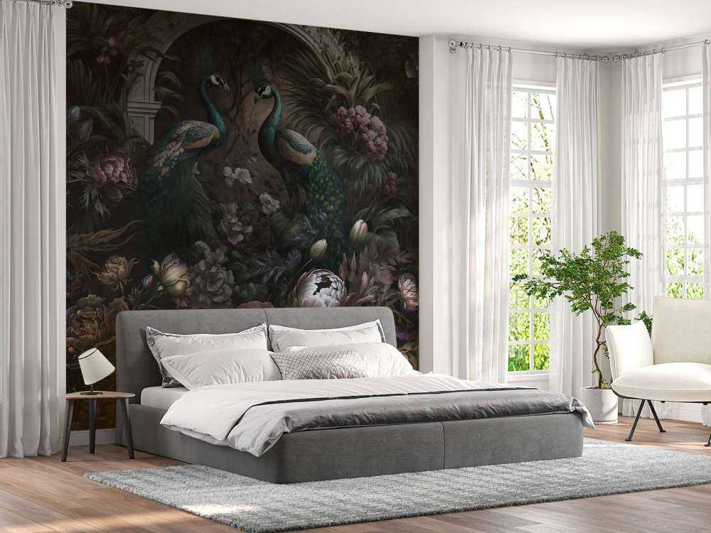 Påfuglvisking i Den Mørke Hagen