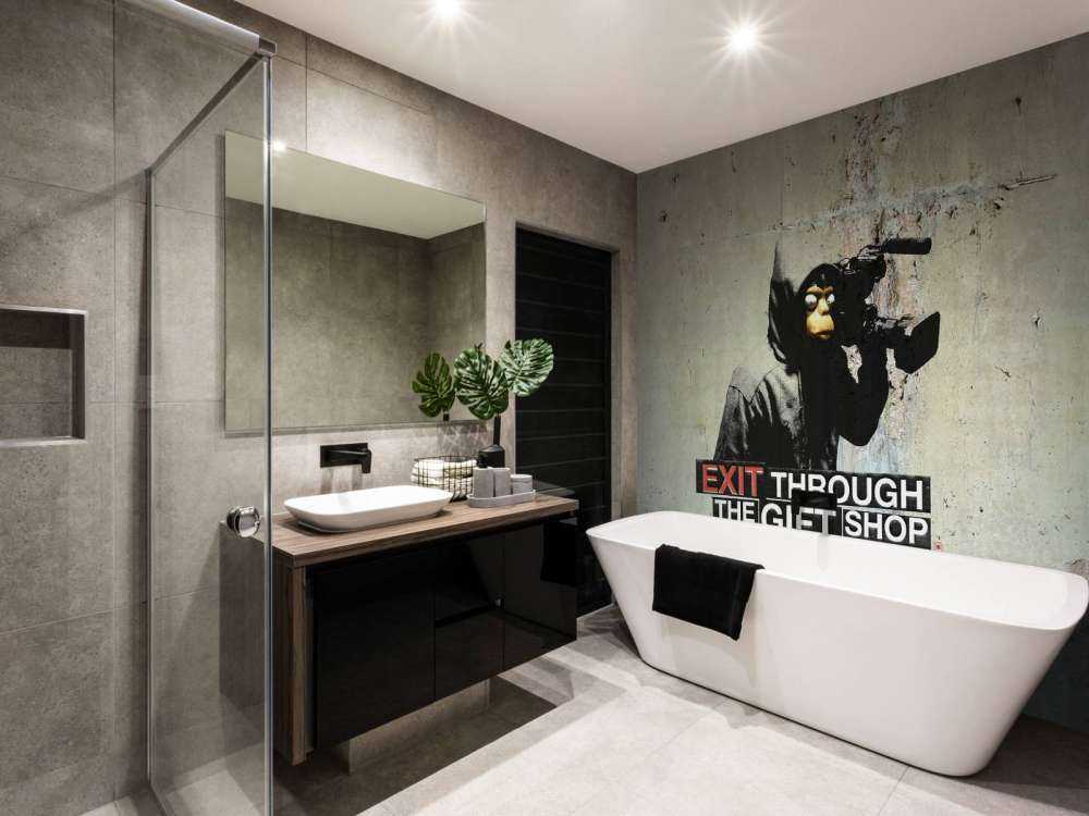 Banksy - ETTGS, raw concrete