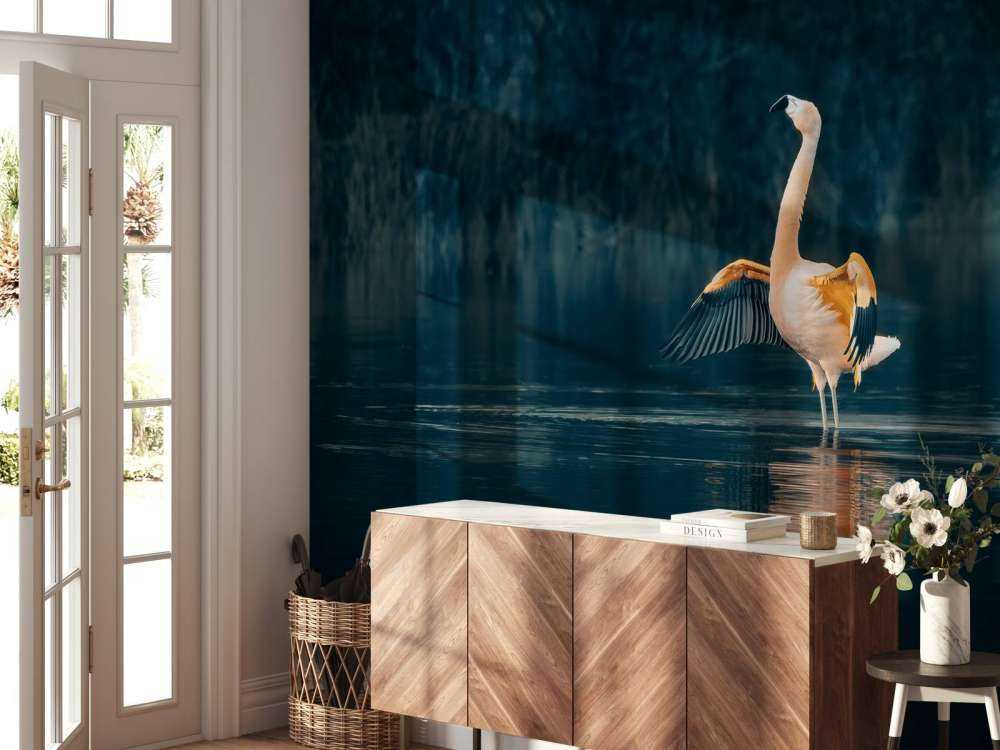 Flamingo i øde