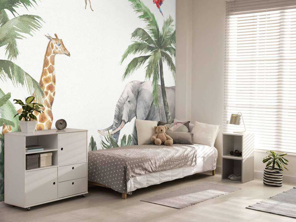 Fargerike jungeldyrr