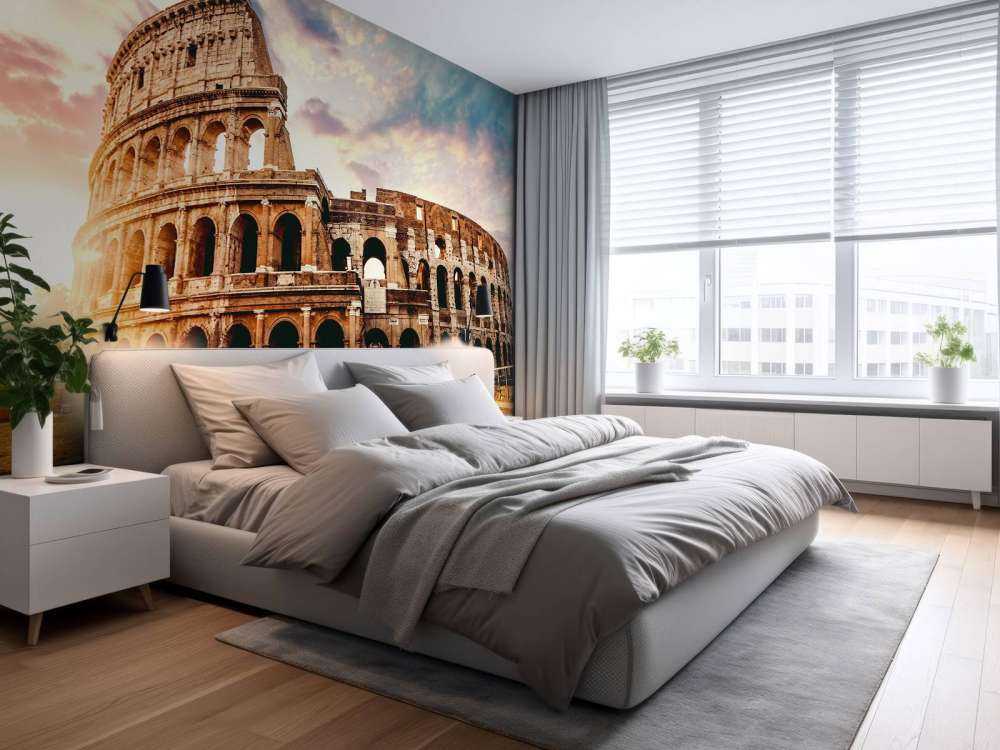 Soloppgang ved Colosseum