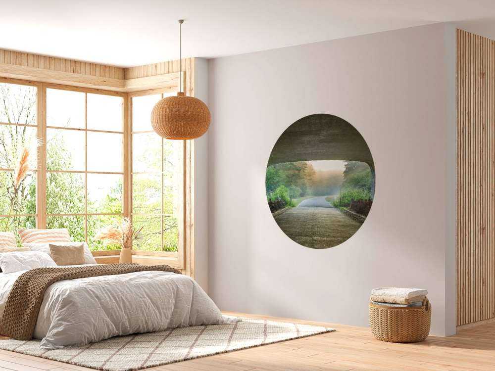 Sol på enden av en tunnel