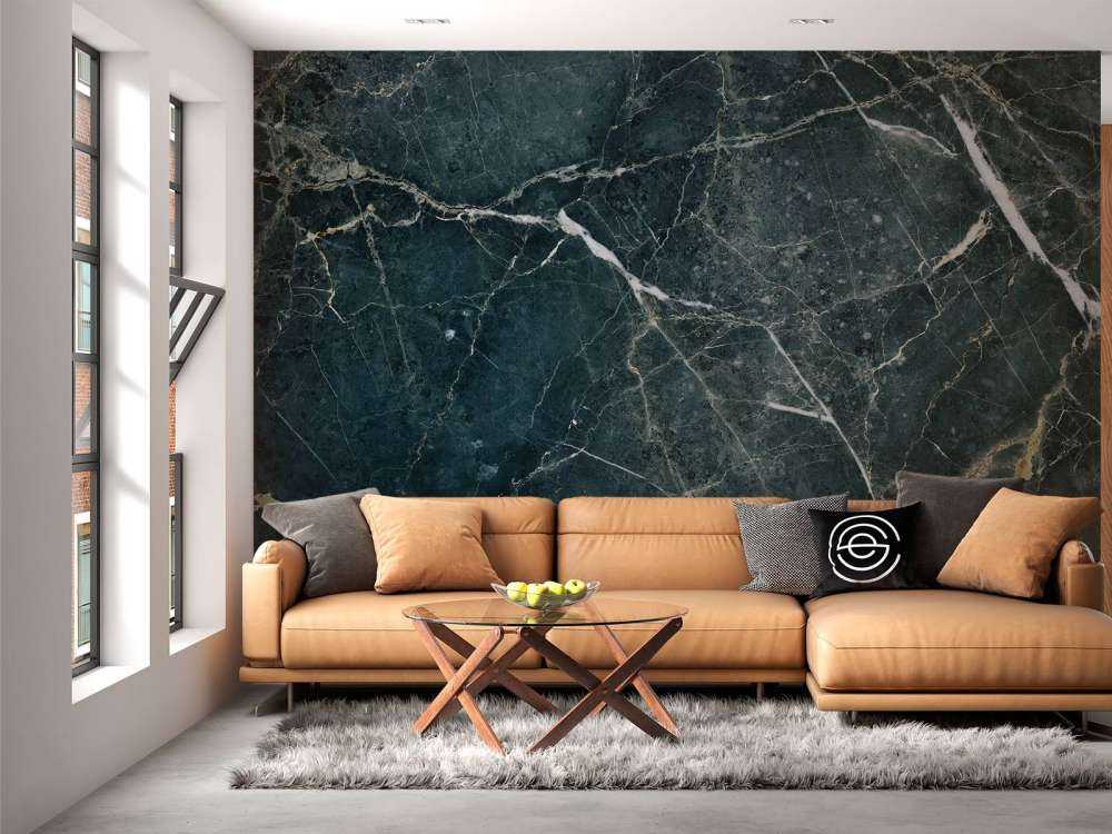 Grønn robust marmor