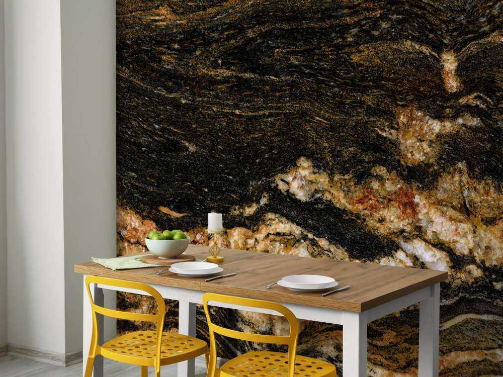 Marmor med krystallstruktur