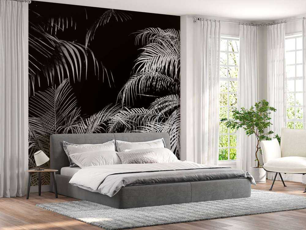 Plante med hvite blader