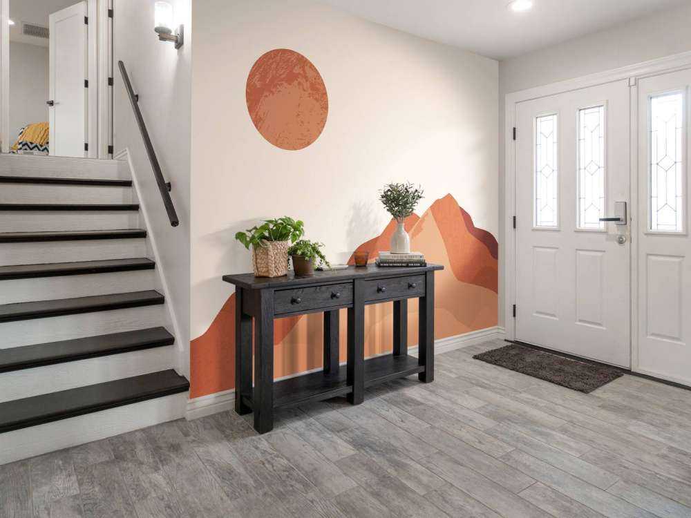 Minimalistisk landskap