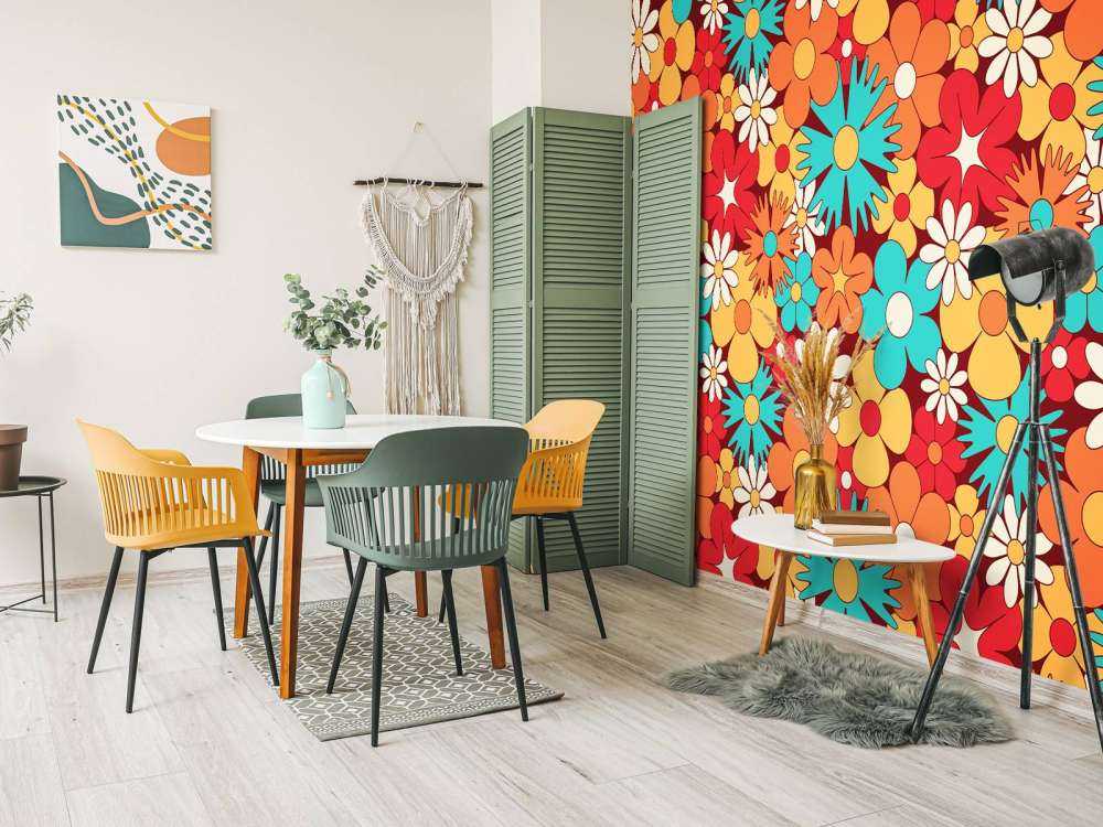 Muntere retroblomster