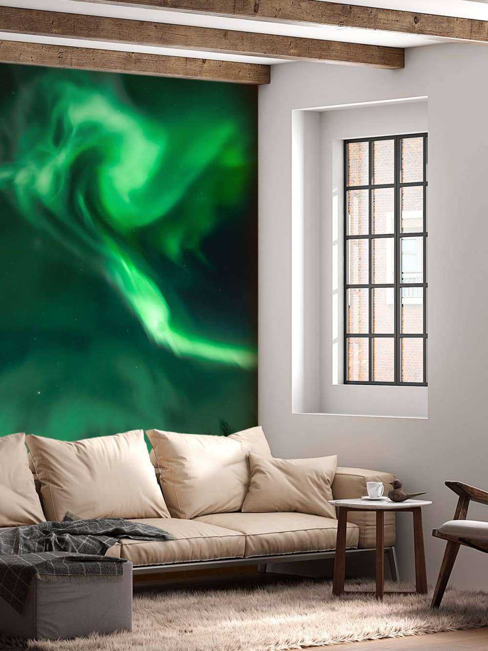 Spiral nordlys