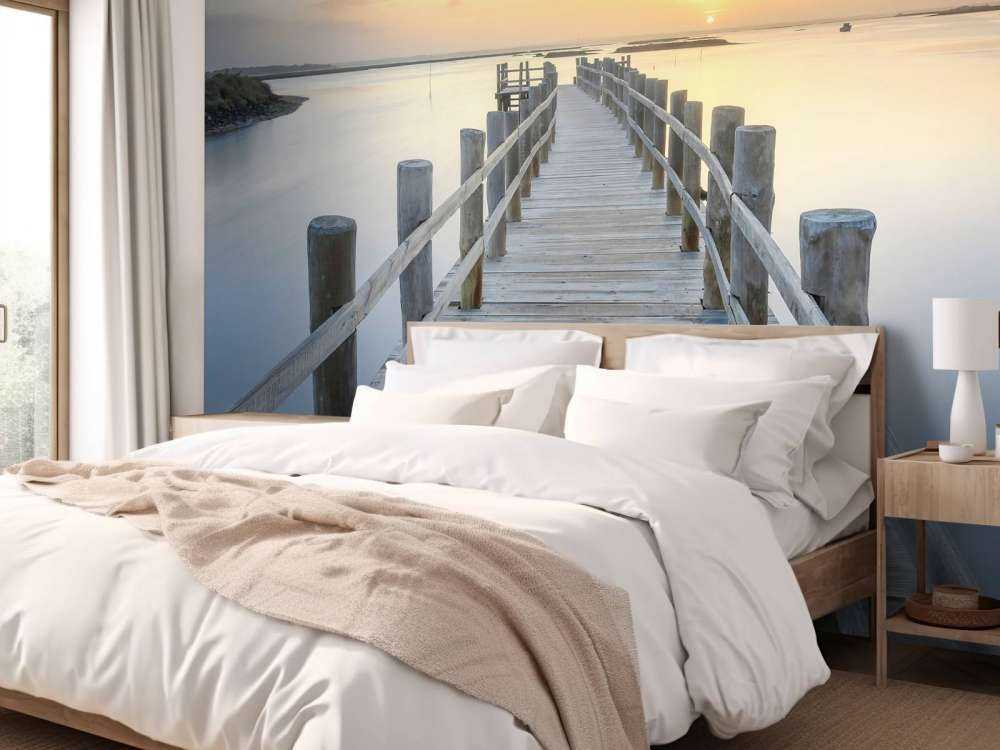 tretillatelse ved solnedgang