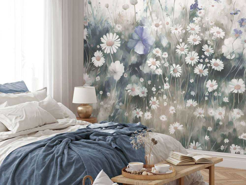 Frodig grönska av sommargrå