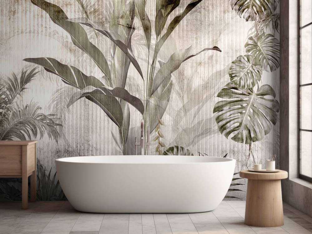 Botanisk vintage djungel