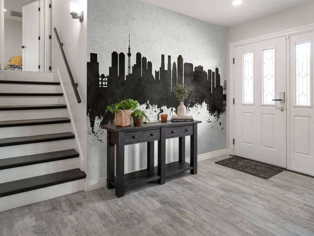 Akvarell silhuett, Tokyo