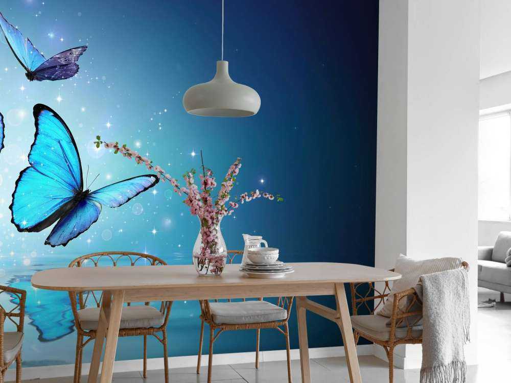 Fefjärilar på vatten