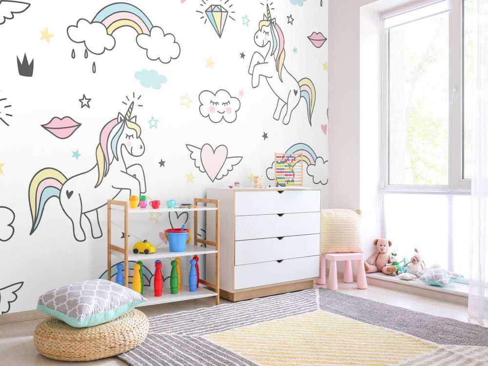 Enhörningar med hjärtan