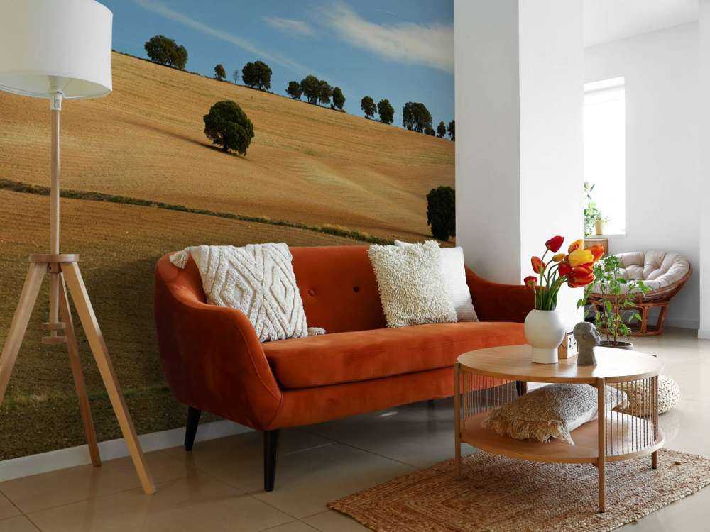 Träd i spanskt landskap