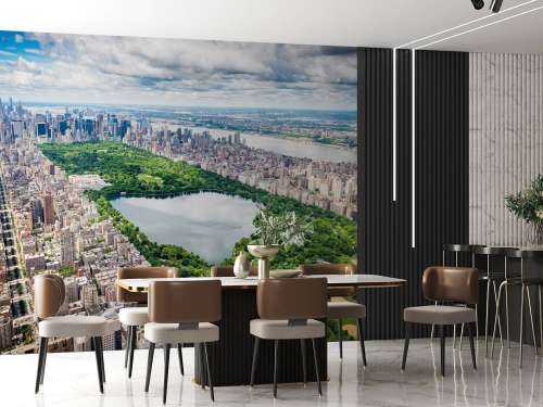 skyline med Central Park