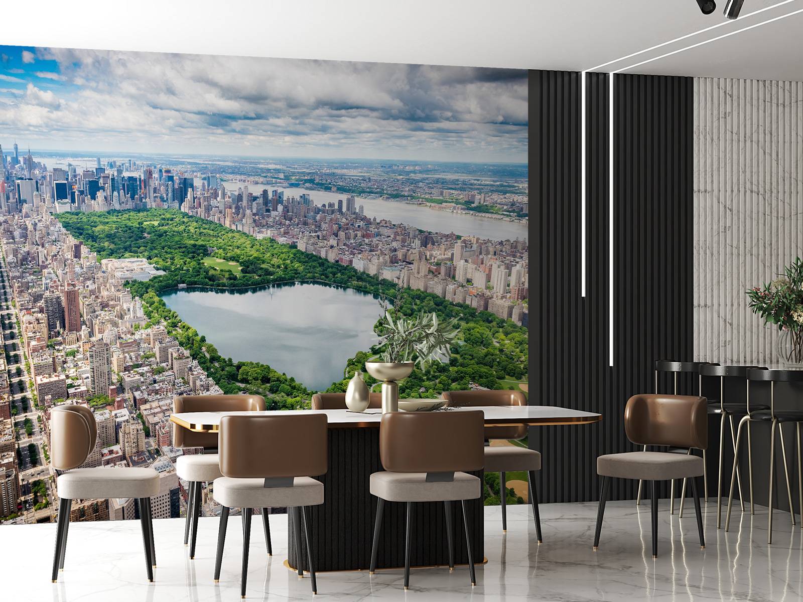 skyline med Central Park