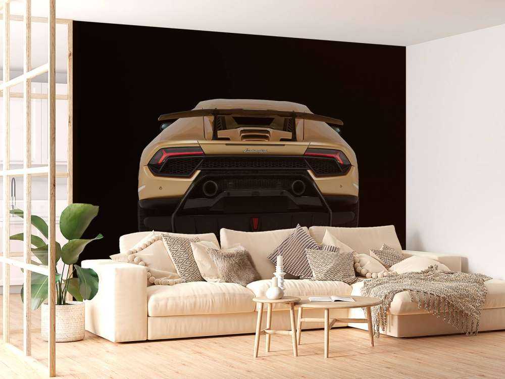 Lamborghini Huracán - Bak, svart