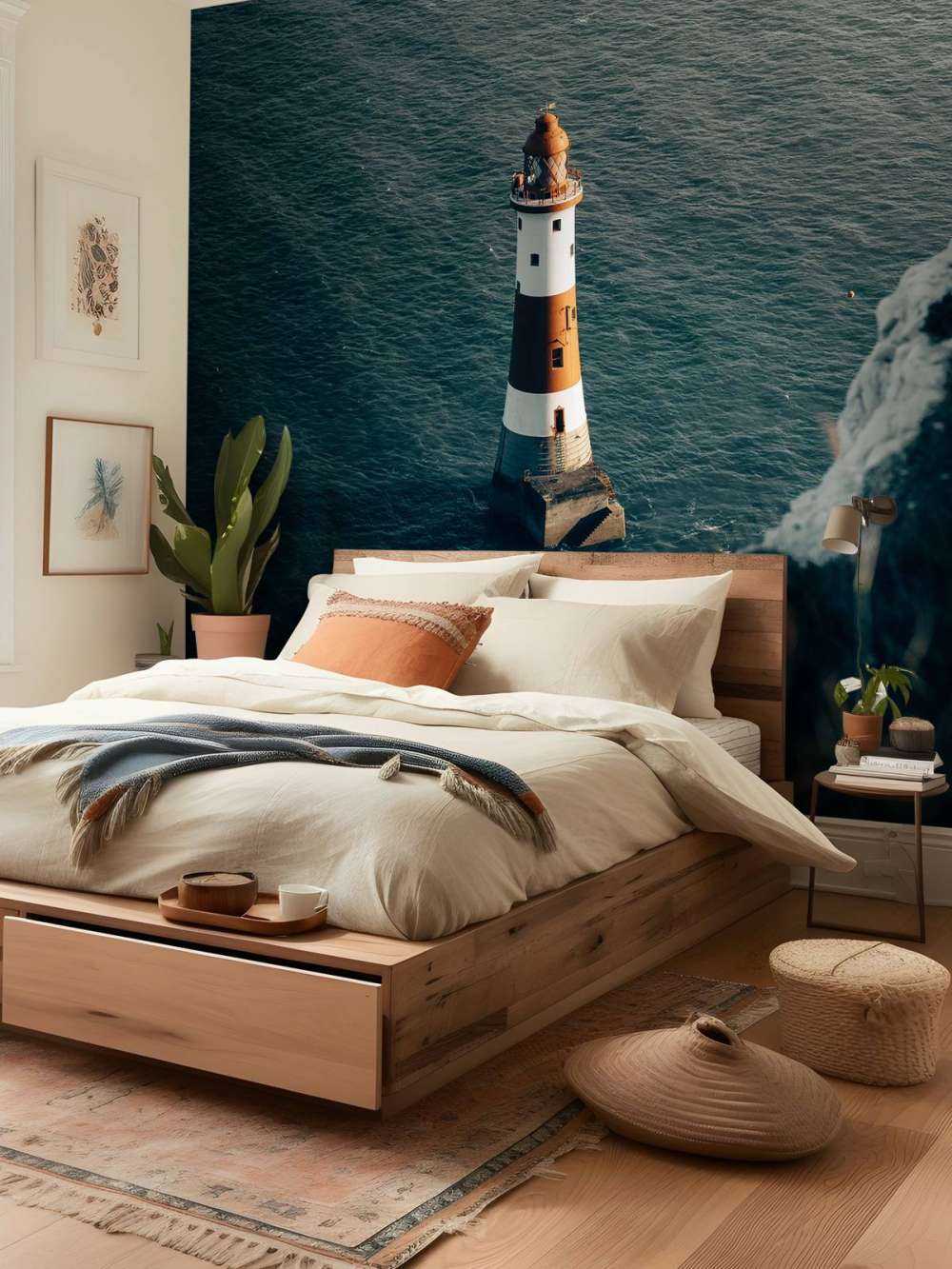 Fårfyr på den engelska kusten