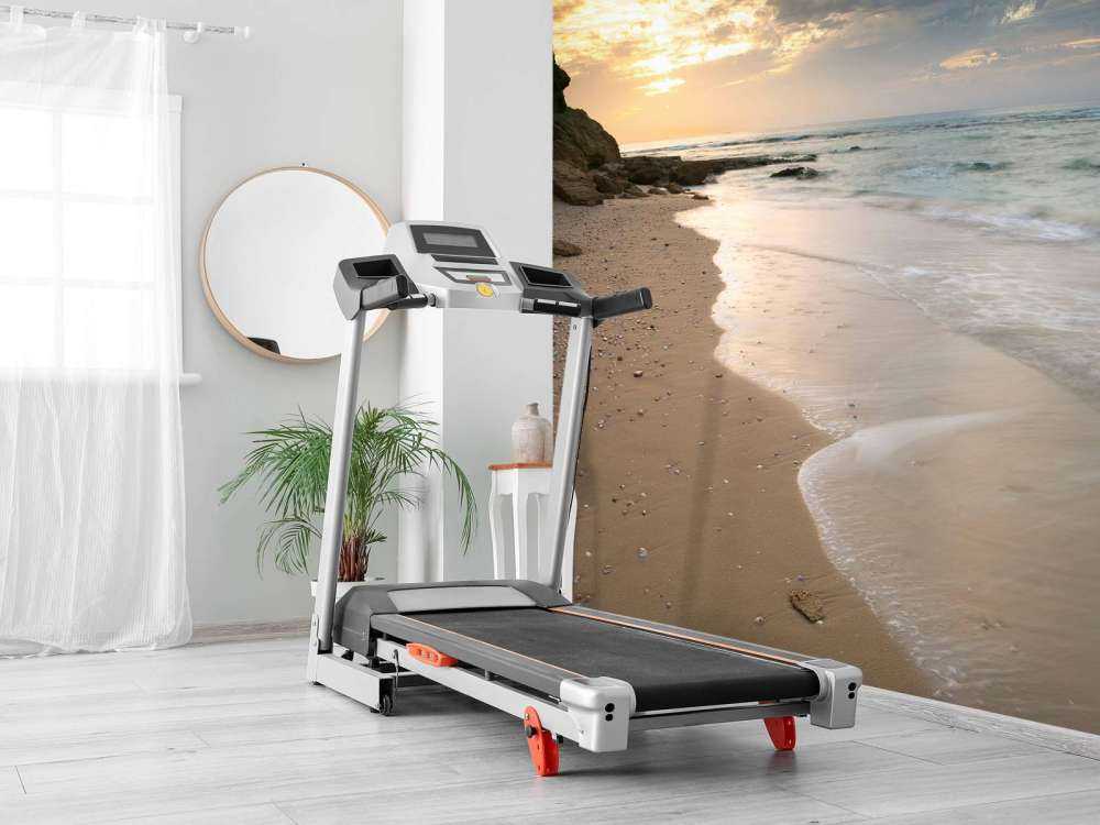 Sol nedgång stranden