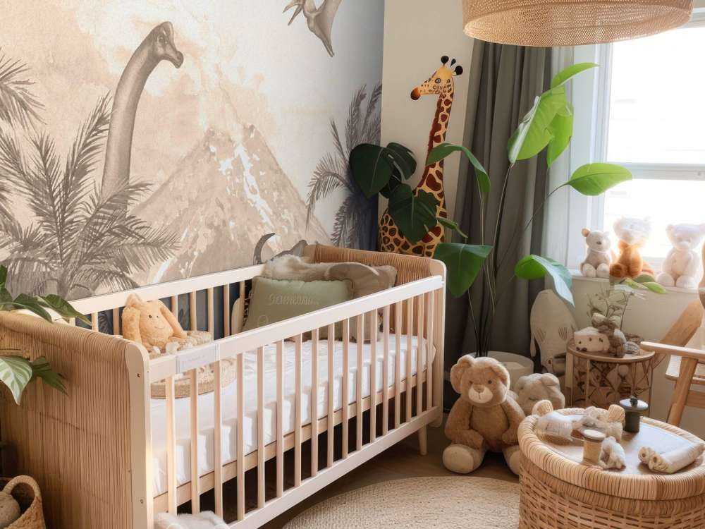 Olika dino's i taupe